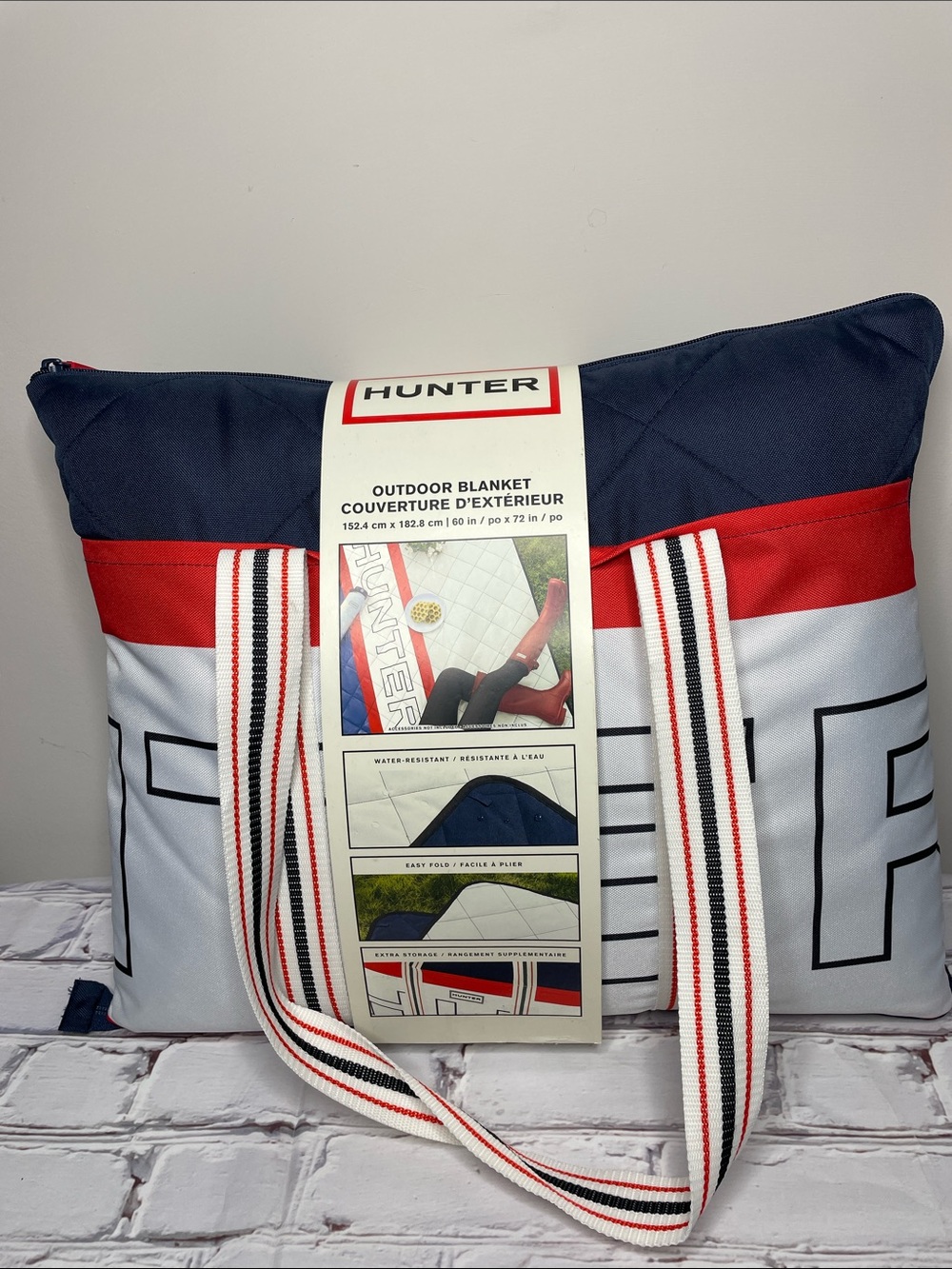 Hunter Striped Outdoor Blanket Bag